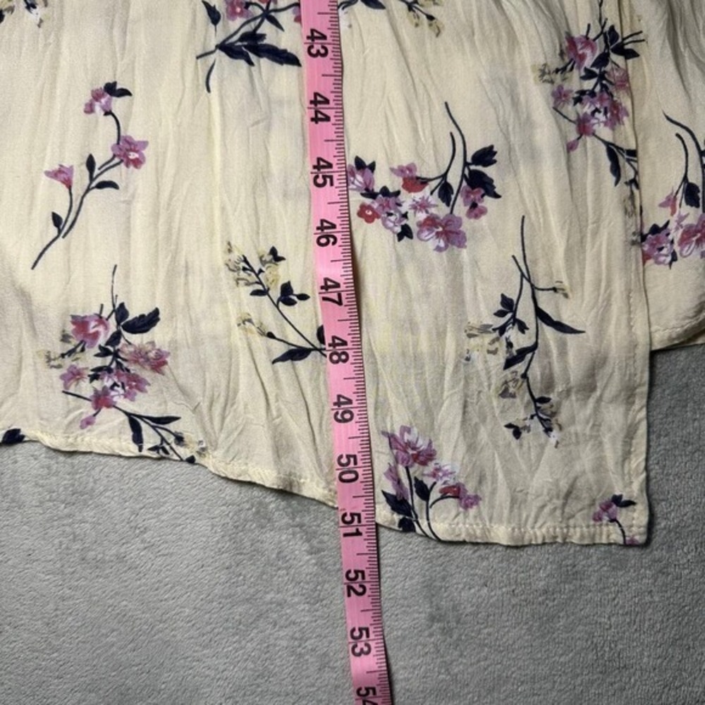 Showpo Midi Wrap Dress Women Size‎ 6 Floral V-Neck Cottagecore Boho Summer Flowy - Picture 9 of 14